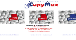 Desktop Screenshot of copymax.ch