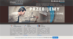 Desktop Screenshot of copymax.pl