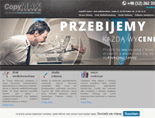 Tablet Screenshot of copymax.pl